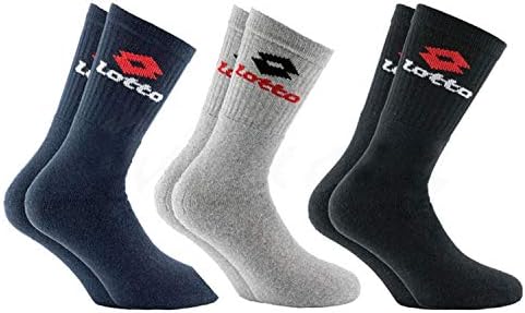 Calze Tennis REPLAY, 2 Paia, Soletta Imbottita, Logo E Righe, Unisex, Nero, Taglia 35/38