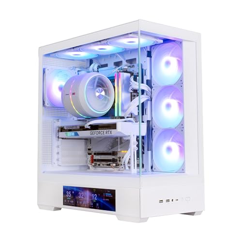 Boitier PC Moyen Tour Zalman P40 DS (Blanc)