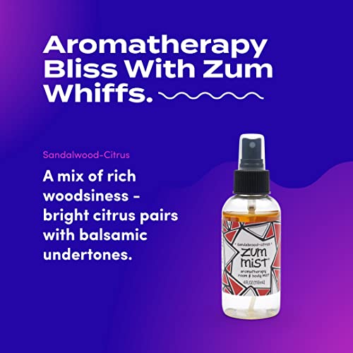 Indigo Wild Zum Mist Room And Body Spray - Sandalwood-Citrus - 4 Fl Oz #TOP2