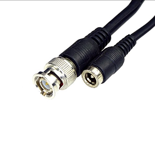 Fivestarcable 4 Pack Ul Listed 25 Ft Rg59 Siamese Combo Cable For Tvi, Cvi, Ahd And Hd-Sdi Camera System With Bnc Connectors And 2.1Mm Power Jack For Plug And Play Connections #TOP1
