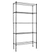 AmazonBasics 5-Shelf Shelving Storage Unit, Metal Organizer Wire Rack, Black (36L x 14W x 72H)