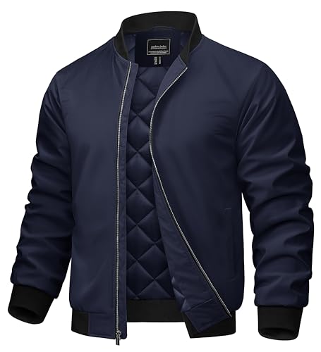 TACVASEN Men's Windproof Bomber Jacket