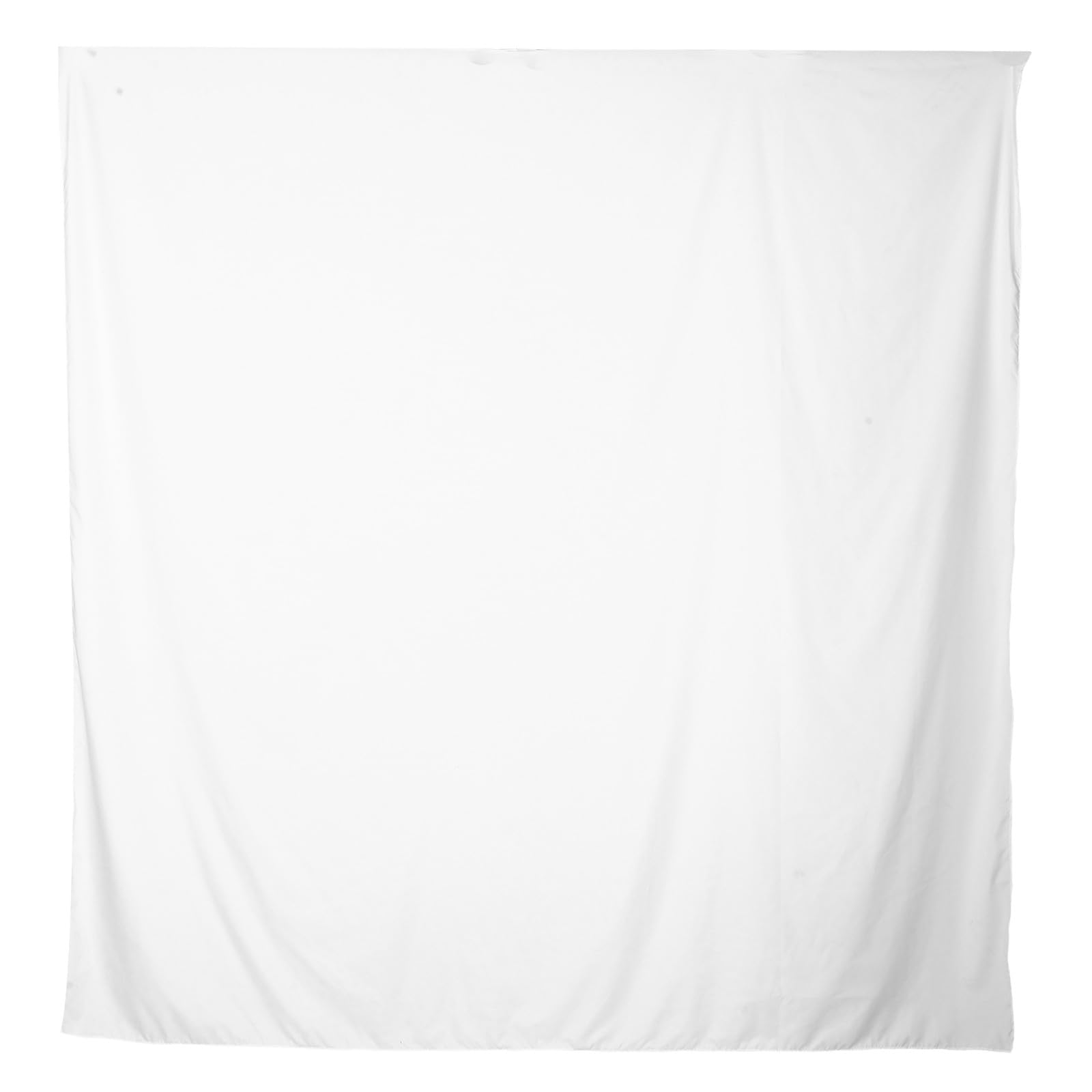 Drap blanc solide king size lit 285x195 cm pour chambre d'étudiant épurée