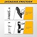 Jecoupoon 18-30 Inch Aluminum Alloy Drywall Stilts with Black for Working at High Places (Black,18-30 Inch)