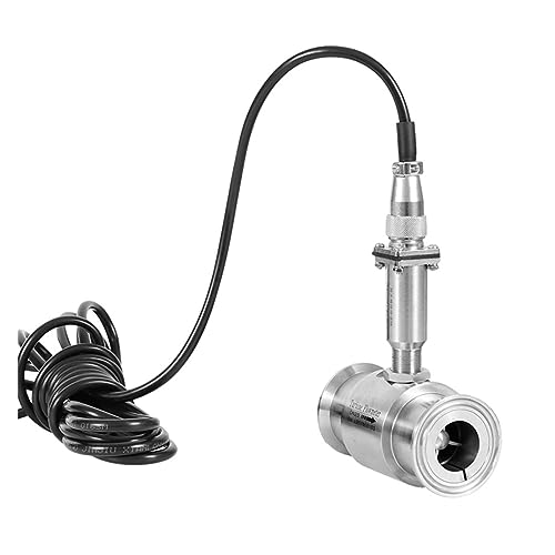 Medidor de flujo hidráulico líquido con señal de pulso y sensor de abrazadera DN20 SS304 2