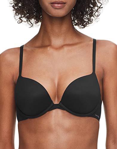 Calvin Klein Women's Perfectly Fit Push Up Plunge Memory Touch Bra2