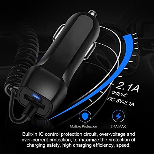 Carregador de carro BoxWave compatível com Gaomon PD1220 – Carregador de carro Plus, carregador de c