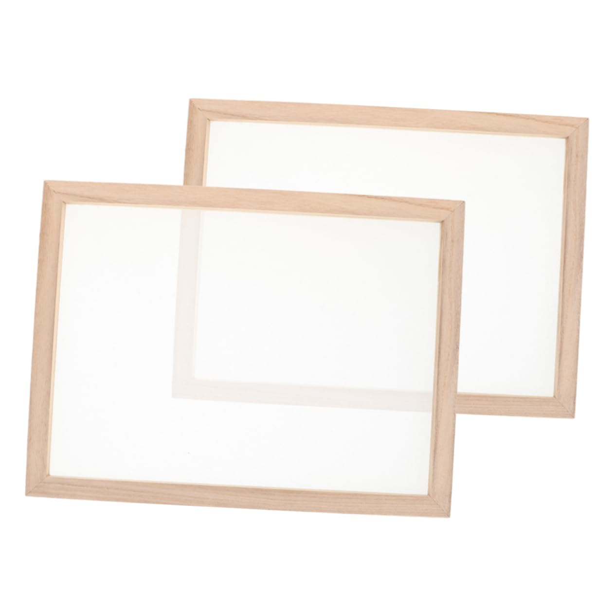 KALLORY 2-in-1 Wooden Paper Making Screen Mesh DIY Paper Kit for Boys and Girls Families