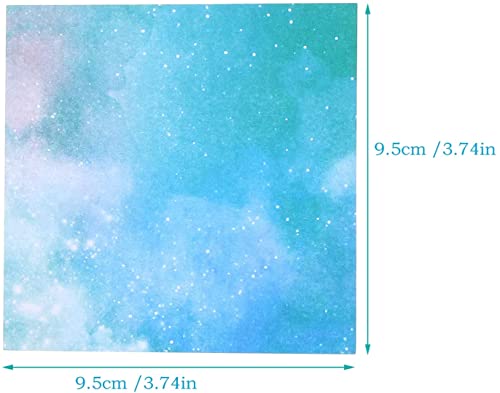 Nhbtykl 400 Sheets Double Sided Origami Paper Kit 3.75 X 3.75 Inch Beautiful Sky Scrapbook Paper Galaxy Outer Space Star Pattern Paper Easy Folding For Arts Crafts School Kids Teachers #TOP1