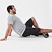 Planet Fitness Muscle Massager Foam Roller for Deep Tissue Massage, Back, Trigger Point Therapy, Grey 13