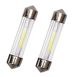 RUIFUU 2Pcs RV Refrigerator Light Bulbs, DC12V Replacement RV Fridge Bulb LED Interior Lights Low Power Camper Light Bulbs for Fridge Motorhome, 41mm