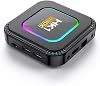 Android 13.0 HK1 Box K8 4GB RAM 64GB ROM Compatible con doble WiFi 5G 2.4G WiFi BT 5.0 RK3528 Quad-Core 3D 6K Ethernet LAN 100M 6