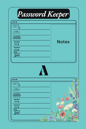 Password Book Small: A Best Gift Of Password Log book for Seniors men women and Old peoples With Alphabetical Order tabs Keeping & Tracking Password Record With Ease.