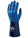 Price comparison product image Showa Gloves SHO720-S No.720 NBR Gauntlet Glove, Size: S, Blue