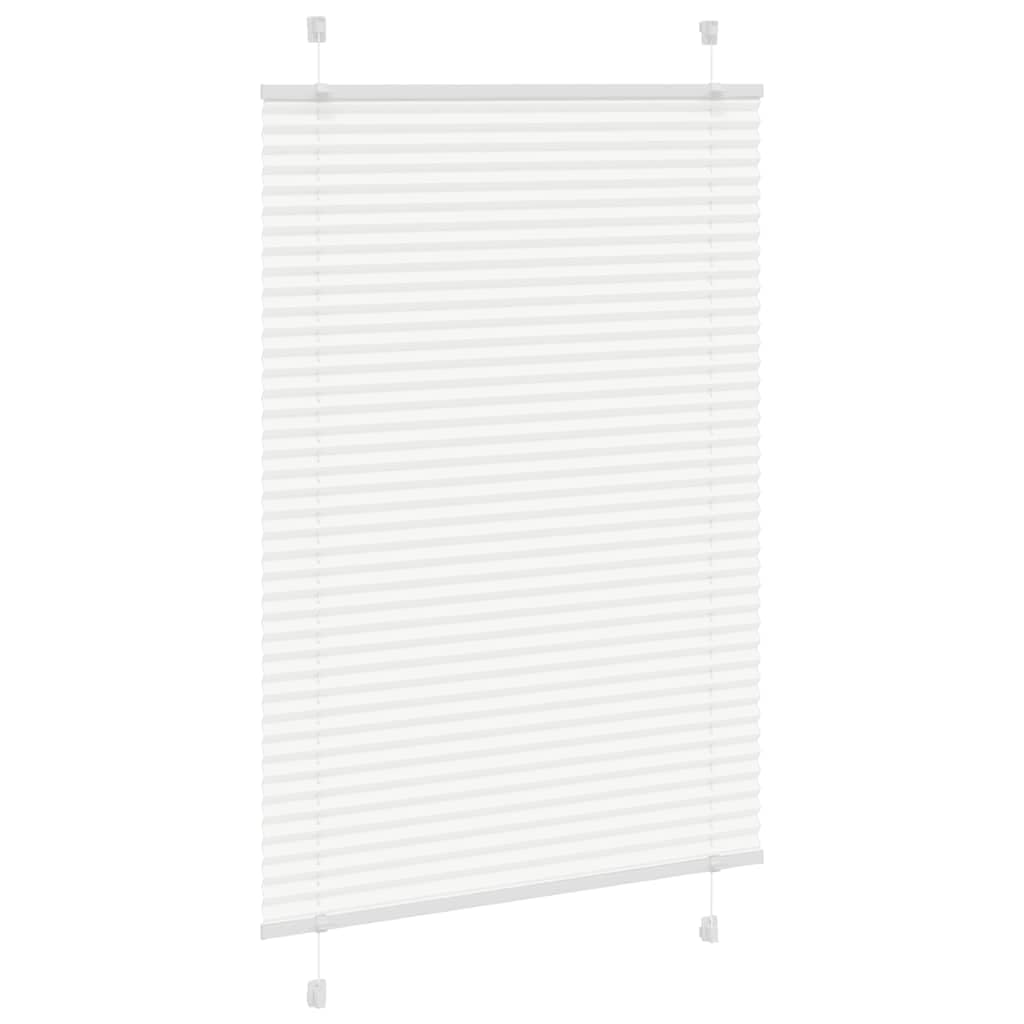 Tenda plissettata in poliestere, 40 x 100 cm, larghezza del tessuto 39,4 cm, per finestre con protezione solare e sguardi indiscreti, larghezza delle pieghe, antracite 40 x 100 cm
