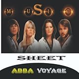 ABBA VOYAGE: MUSIC SHEET /120 PAGES SQUARE/8.5'X8.5'IN