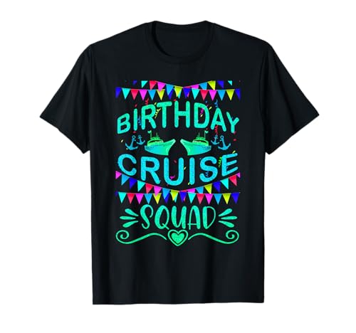 Festive My Birthday Kreuzfahrtschiff Party Männer, Frauen und Kinder T-Shirt