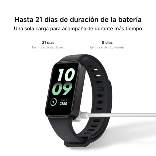 Miniatura 3 de Xiaomi Smart Band 11 Active, Monitorización Fitness, Negro