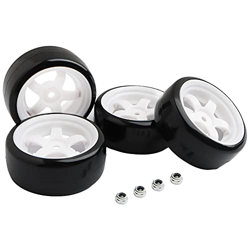GDOOL 63mm White Hard Plastic Wheels