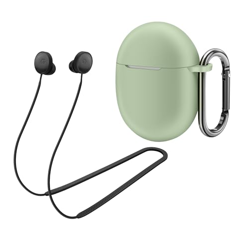 Google Pixel Buds Pro 2 �P�[�X(2024�N)�A�����h�~�X�g���b�v�A�L�[�z���_�[�t���V���R���J�o�[�A�X�|�[�c�X�g���b�v ���f�B�[�X �����Y �K�[���Y �{�[�C�Y Google Pixel Buds Pro 2�p(�������O���X�P�[�X+�u��