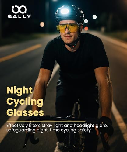 Image of Polarized Sports Sunglasses for Men Women, UV400 Protection Mens Sunglasses Wrap Around Sun Glasses for Cycling Running
