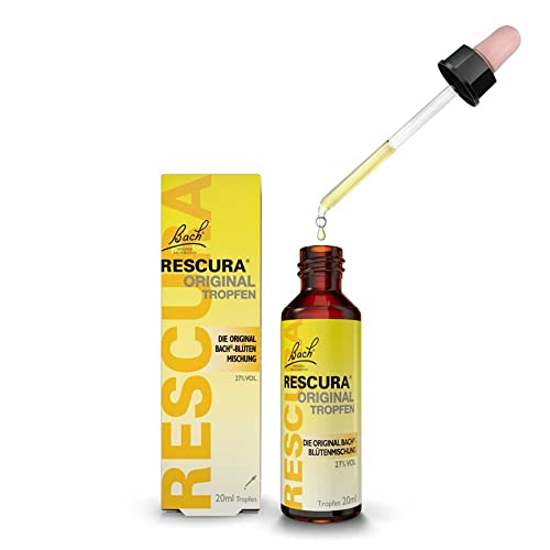 Bachblüten Original Rescura Tropfen mit Alkohol