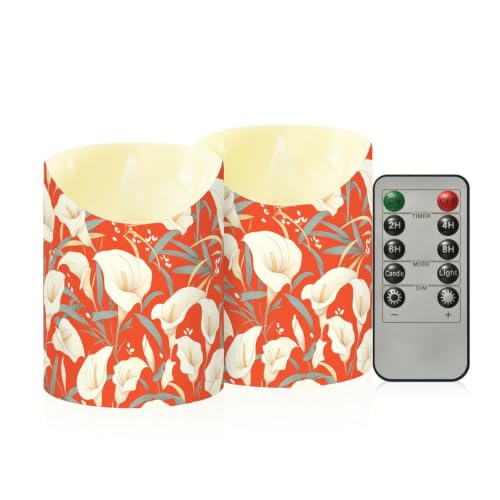 Velas LED de mesa de Navidad sin fuego ni manchas de cera con temporizador para terrazas