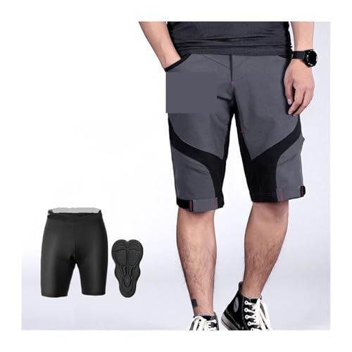 Shorts 2 en 1 con ropa interior separable para ciclismo miniatura 2
