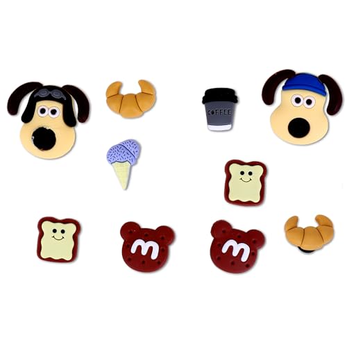 Image of CASSIEY Polyvinyl Chloride Shoe Charms Clog Different Characters Used To Decorate Clogs Shoes For Rounded Holes Charms For Shoes