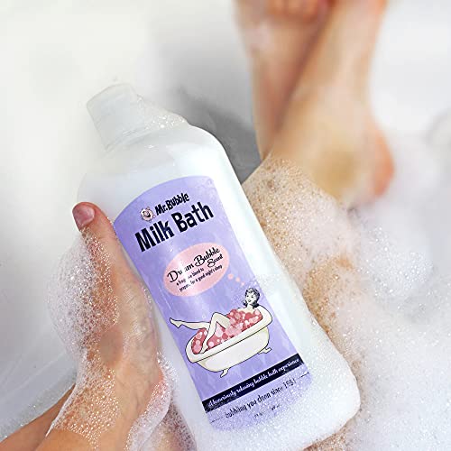 Mr. Bubble Dream Bubble Milk Bath - A Nourishing, Moisturizing, Milk Bath - Paraben Free, Phthalate Free, Coconut And Milk Foaming Bath (4 Bottles, 24 Fl Oz Each) #TOP2