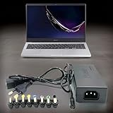 Carregador Premium Universal 120W Para Notebook, Laptop, TV, Monitor, Painel De LED, Bivolt 110/240V, 8 Adaptadores, Multi Conectores, Fonte Universal Para Diversas Marcas, Marca LEHMOX