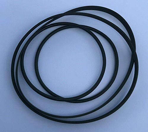 New Replacement 4 Belt Set for Technics RS-TR272 DUAL Cassette Deck Player