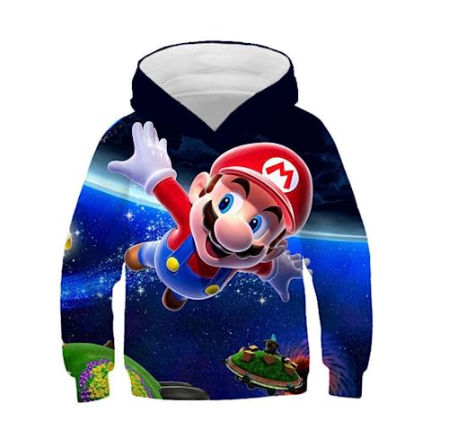 JIANGY Pull Ours Agressif Sweat à Capuche Enfants 3D - Hoodie Doux Respirant Garçons Filles Adolescent