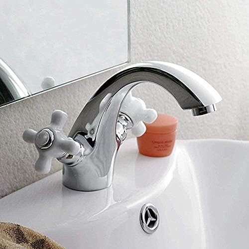 Robinet de lavabo YRYRYW mitigeur de salle de bain rétro aux finitions soignées