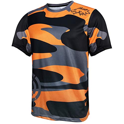 Mens MTB Moisture-Wicking Jersey