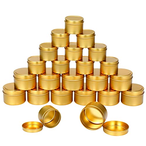 Best Gold Metal Candle Tins