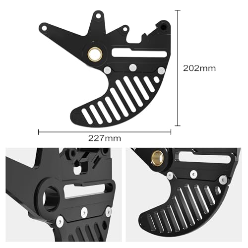 Protector disco freno trasero motocicleta KTM EXC 300 Husqvarna TE GasGas EC 3