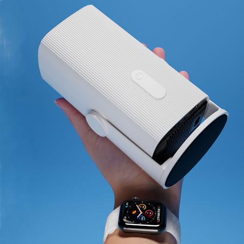 Image of TECHNOVIEW Smart Android LED Projector with Auto Focus | 720p Native, 1080P & 4K Ultra HD Support | 8000 Lumens | WiFi, Bluetooth, Built-in Speaker | Home Theatre Projector for Room & Outdoor