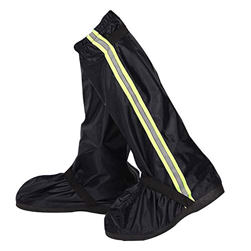 Shoe Covers Waterproof Rain Protection Shoes Overshoes Bicycle for Outdoor Rain and Non-Slip Protection with Reflective Strips for Men Women