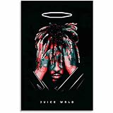 SOGLOW impression sur toile 40x60cm Sans cadre Affiche Juice Wrld Bar Vintage Office Wall Decor Salle de bains Impression artistique