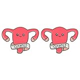 Uterus Pin Medical Pin Nurse Enamel Obgyn Pin Lapel Brooch Medical Gift for Doctor Medical Students