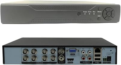 DVR Video Surveillance 8 Channels Full HD Hybrid AHD NVR AHD COULD Mobile App IP TV