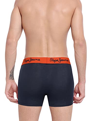 Image of Pepe Jeans Innerwear Men's Cotton Trunks Regular Printed Trunks (Pack of 1)
