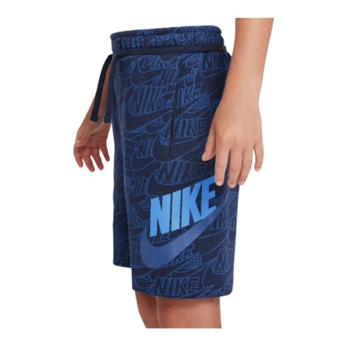 Nike Boys' Sportswear French Terry Shorts Midnight Navy3