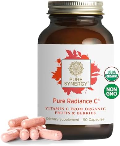 PURE SYNERGY Pure Radiance C | Organic Vitamin C Capsules | 100% ...