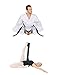 Si-Stretcher Stretching and Flexibility aid for Martial Artists, Dancers, Gymnasts, Cheerleaders, Physical Therapy, Yoga, Pilates & Athletes A Comfortable Stretching Band/Strap