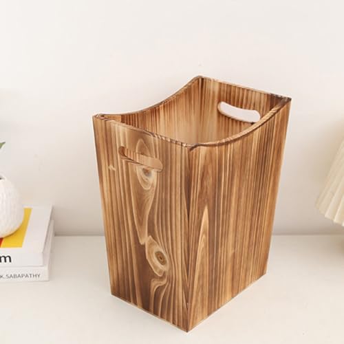 Cesto de basura rectangular para ropa sucia que soluciona el desorden en casa 3