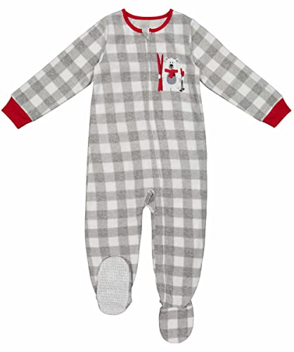 Kids Headquarters Kids 2-Pack Footed Blanket Sleeper (Bears, 5T)3