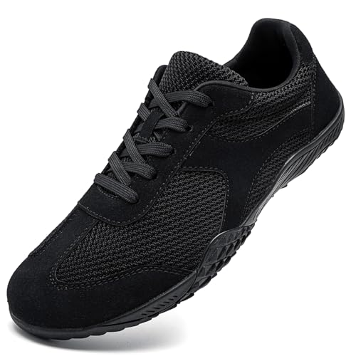 Image of Mens Shoes Barefoot Shoes Men Zero Drop Walking Trail Running Hiking Workout Gym Shoes Lightweight Casual Sneakers