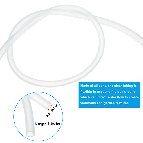 Solar Water Pump 1.8W Solar Pond Pump Solar Powered Water Pump Panel Water Fountain Diy Floating Pump With 4 Nozzle And 3.2 Ft Silicone Clear Tubing For Fish Pond Tank Garden Water Cycling Decoration #TOP2